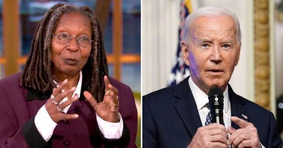 The View's Whoopi Goldberg Was 'Surprised' by How Many Republicans Sent Joe Biden Well-Wishes After His Cancer Reveal