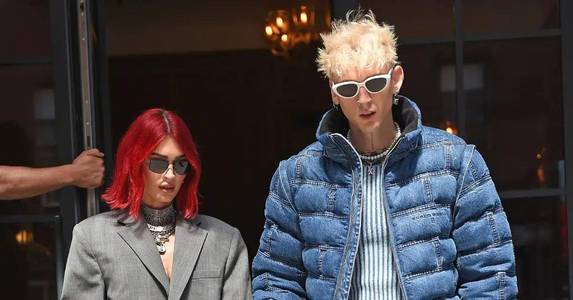 Machine Gun Kelly Shares New Photo of His and Megan Fox's Baby as Singer Hints the Exes Are Living Together