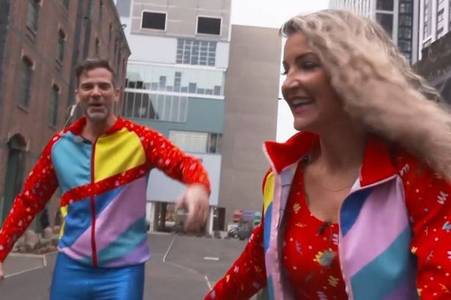 Helen Skelton and Gethin Jones cosy up on motorbike ride amidst reports of 'deeper connection'
