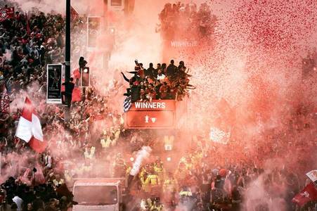 How to watch Liverpool trophy parade for free today - start time, TV channel and route map