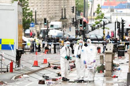 Man arrested on suspicion of attempted murder and drug driving after Liverpool parade crash