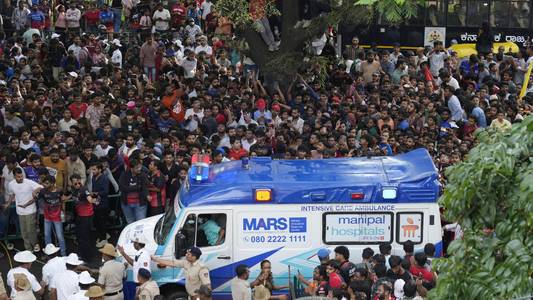 At least 11 dead after stampede among Indian cricket fans celebrating IPL win