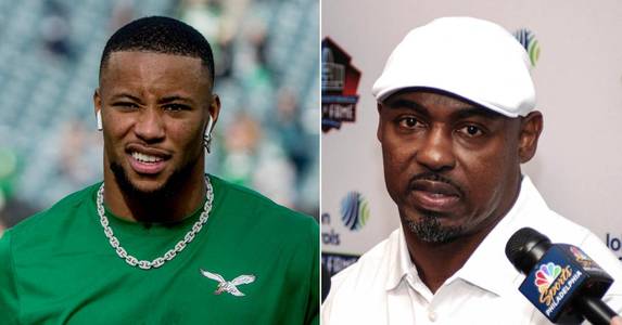NFL Alum Brian Dawkins Thinks Philadelphia Eagles 'Definitely' Have a Chance' to Win Back-to-Back Super Bowl Championships With Saquon Barkley
