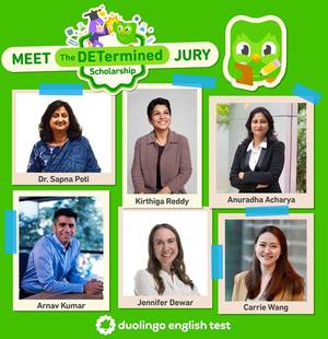 Trailblazing Women in STEM and Education Experts Lead Jury for USD 30,0000 DETermined Scholarship by Duolingo English Test