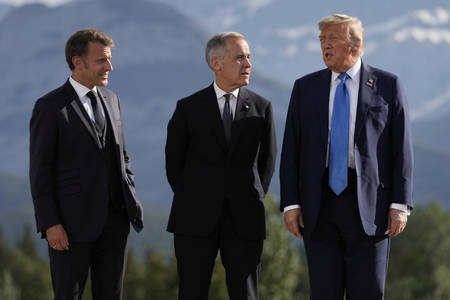 ‘There Is an Offer That Has Been Made’: Macron Claims Trump Left G7 Early to Broker a ‘Ceasefire’ Between Israel and Iran