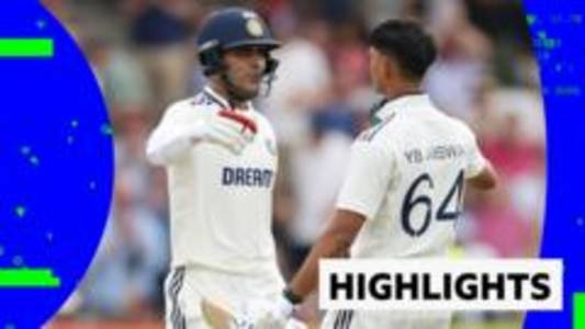 Jaiswal and Gill star as India dominate England on opening day of first Test