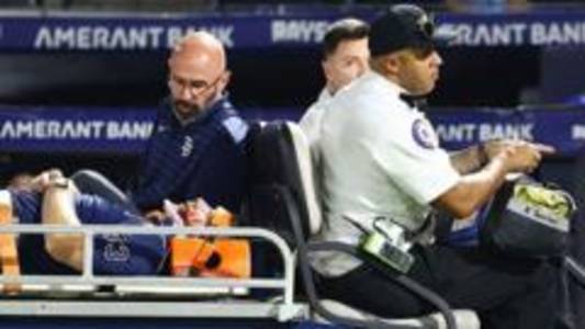 'Really scary' - player in dugout hit by 105mph ball