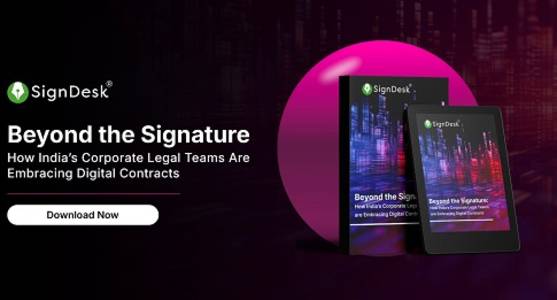 Digital Contract Readiness Lags Across Indian Enterprises: SignDesk Report Urges Immediate Action from Corporate Legal Teams