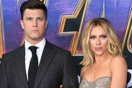 Scarlett Johansson reveals reaction to her and Jonathan Bailey's viral red carpet kisses