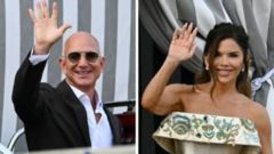 In pictures: Jeff Bezos and Lauren Sanchez's star-studded wedding in Venice