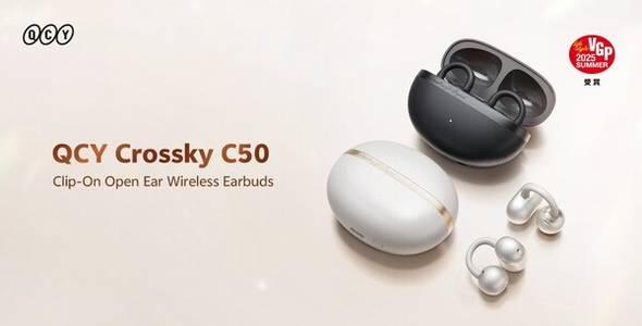 QCY Crossky C50 Delivers Immersive Sound and All-Day Comfort in a Stylish Open-Ear Design
