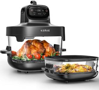 Kismile Launches Roasti™ 5-in-1 Portable Glass Air Fryer: A Stylish, Smart, and Health-Conscious Kitchen Solution