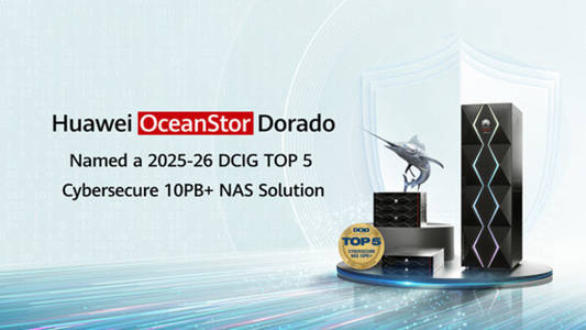 Huawei OceanStor Dorado All-Flash Storage Named One of DCIG TOP 5 Cybersecure NAS Solutions