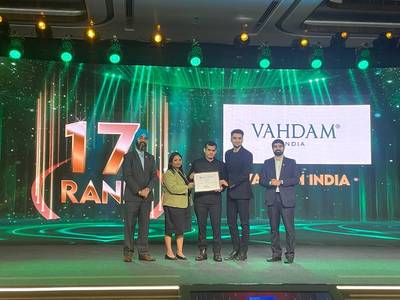 VAHDAM India Ranks 17 on India's Great Mid-size Workplaces 2025