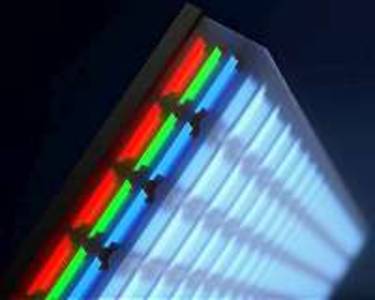 Charging indoor devices with light from lamps and LEDs