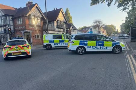Police incident in Sutton Coldfield shuts down major road as Birmingham railway line also closed