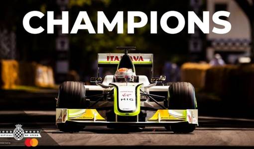 The Best of F1 Title-Winning Cars at Goodwood Festival of Speed