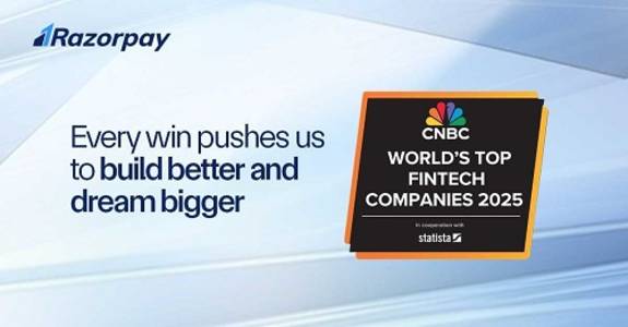Razorpay Named Among World's Top Fintech Innovators 2025 by CNBC and Statista