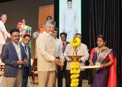 Andhra Pradesh to be a Green Hydrogen Valley - Declared Honourable CM Sri Chandrababu Naidu at the Green Hydrogen Summit 2025, SRM AP