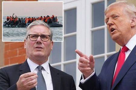 Donald Trump gives Keir Starmer advice after Labour fail to stop Channel migrant crossings
