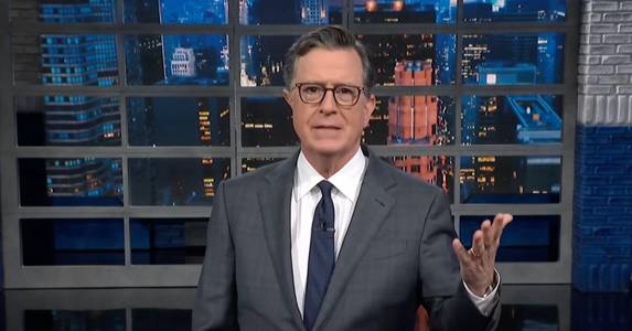 Stephen Colbert Calls Out Donald Trump Jr. for Comparing Sydney Sweeney to Donald Trump After Ad Controversy Goes Viral
