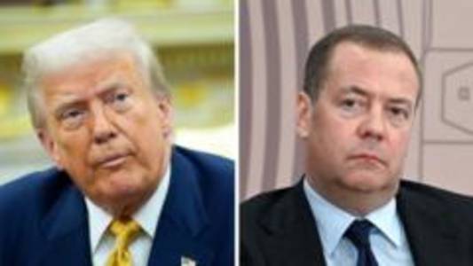 Trump moves nuclear submarines after Russian ex-president's comments