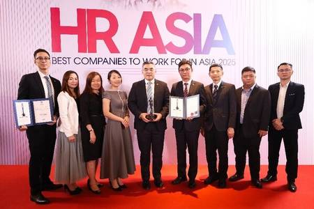 Cathay United Bank - Ho Chi Minh City Branch wins Best Companies to Work for in Asia and Tech Empowerment awards at the HR Asia Awards 2025