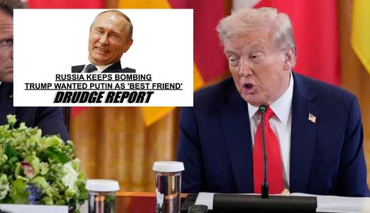 Drudge Report Resurfaces 12-Year-Old Trump Tweet: Will Putin ‘Become My New Best Friend?’