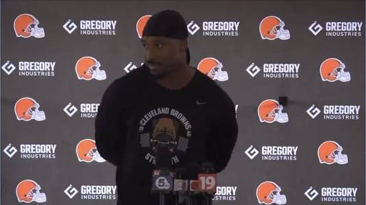 Reporter Blindsides Cleveland Browns Star With Wild Question About Recent Speeding Incident