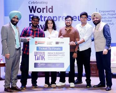 400 Young Innovators from 15 States Compete in North India's Largest University-Led Hackathon at CU