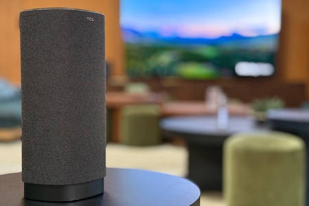 TCL’s new Z100 speakers are the first with Dolby Atmos FlexConnect, which promises to make surround sound setup super easy