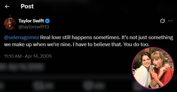 Taylor Swift's 2009 Message to Selena Gomez About Finding 'Real Love' Resurfaces After Travis Kelce Engagement