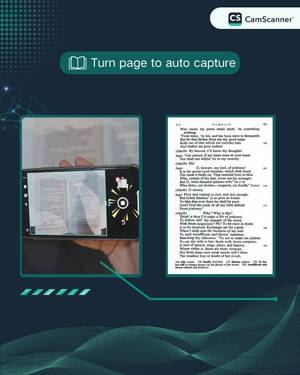 CamScanner Introduces Turn Page to Auto Capture Feature for Effortless Document Digitization