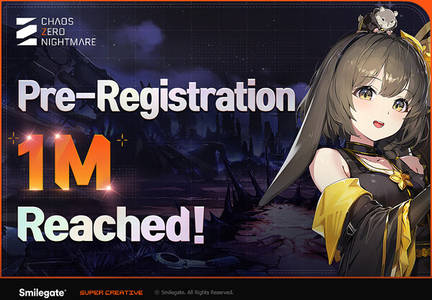 New RPG Chaos Zero Nightmare Surpasses 1 Million Pre-Registrations OST Cover Song Contest Held