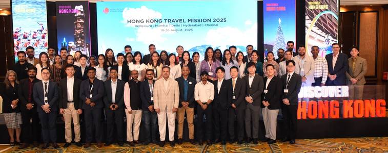 Hong Kong Tourism Board Staged a 5-City Travel Mission in India, Reinforces City's Year-Round Tourism Appeal