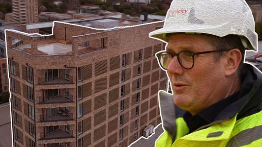 The red tape keeping these flats empty - and threatening Labour's vital new homes target